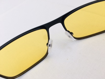 Антифары мужские для ночи Babilon Polarized (фото, Носаупоры регулируемые)